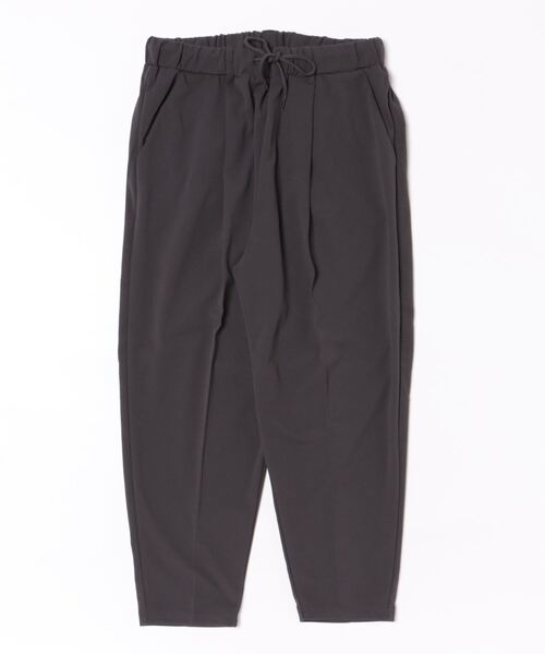 Bling Leads（ブリングリーズ）の「★Bling leads★梨地 アンクルワイドテーパードパンツ（スラックス・レディース・ブラック/ブルー/グレイッシュベージュ/ブラウン/ライトグレー/グレー系・LARGE/MEDIUM）」の4枚目の写真