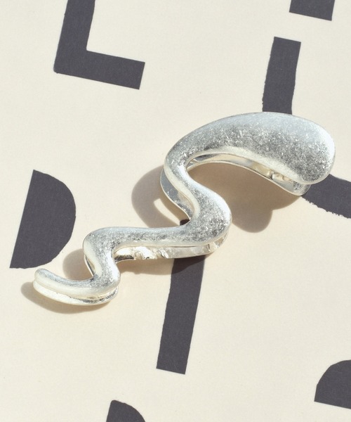 GOLDY（ゴールディ）の「クラウド シェイプ ライン ヘアー クリップ（バレッタ/ヘアクリップ・レディース・シルバー/ゴールド/その他1/その他2・FREE）」の3枚目の写真