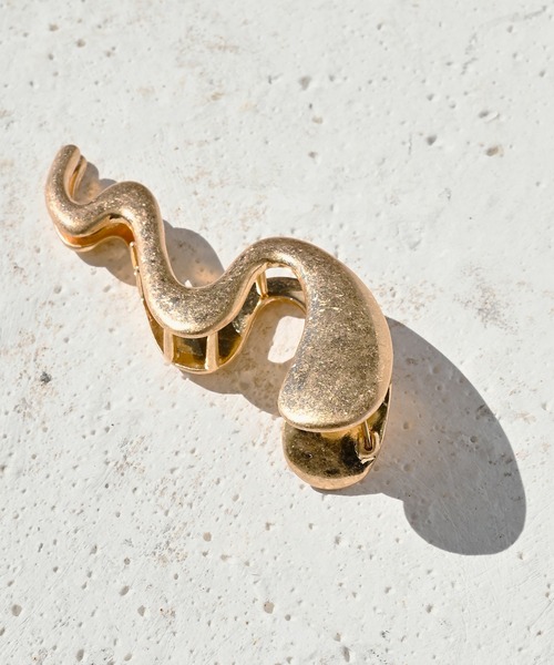 GOLDY（ゴールディ）の「クラウド シェイプ ライン ヘアー クリップ（バレッタ/ヘアクリップ・レディース・シルバー/ゴールド/その他1/その他2・FREE）」の8枚目の写真