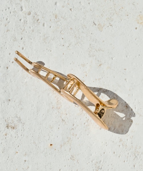 GOLDY（ゴールディ）の「クラウド シェイプ ライン ヘアー クリップ（バレッタ/ヘアクリップ・レディース・シルバー/ゴールド/その他1/その他2・FREE）」の9枚目の写真