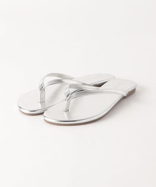 BEAUTY&YOUTH UNITED ARROWS(ビューティーアンドユースユナイテッドアローズ)の「フェイクレザー トング サンダル(サンダル・レディース・ブラック/ナチュラル/オレンジ/シルバー・37/38/35/36)」の16枚目の写真