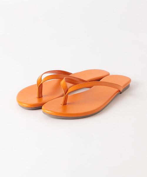 BEAUTY&YOUTH UNITED ARROWS(ビューティーアンドユースユナイテッドアローズ)の「フェイクレザー トング サンダル(サンダル・レディース・ブラック/ナチュラル/オレンジ/シルバー・37/38/35/36)」の11枚目の写真