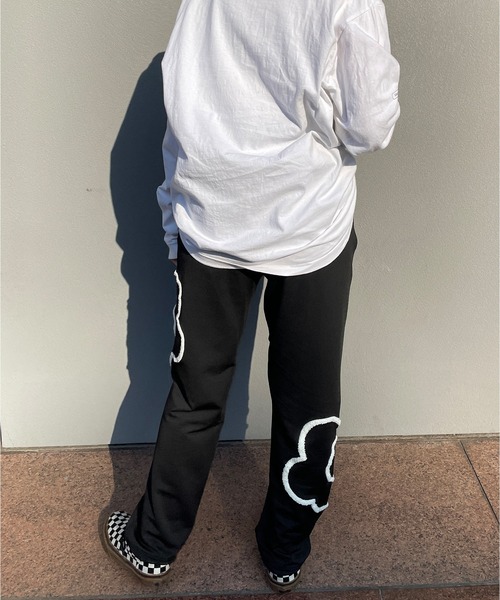 byYOUANCE（バイユアンス）の「フラワーパンツ（その他パンツ・レディース・ブラック・FREE）」の3枚目の写真