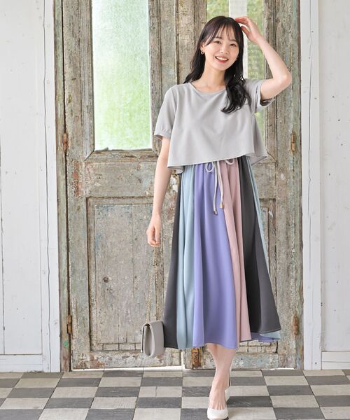 ベティーズブルー BETTY'S BLUE レア パッチワーク スカート