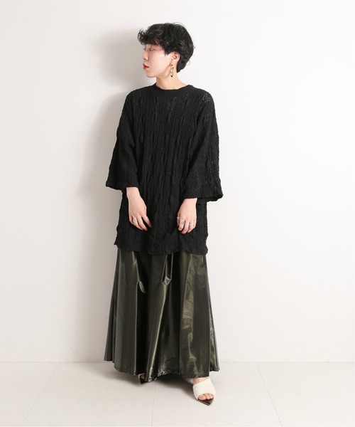 CITYSHOP(シティーショップ)の「LACE T-SHIRT3(Tシャツ/カットソー・レディース・ホワイト/ブラック・FREE)」の15枚目の写真