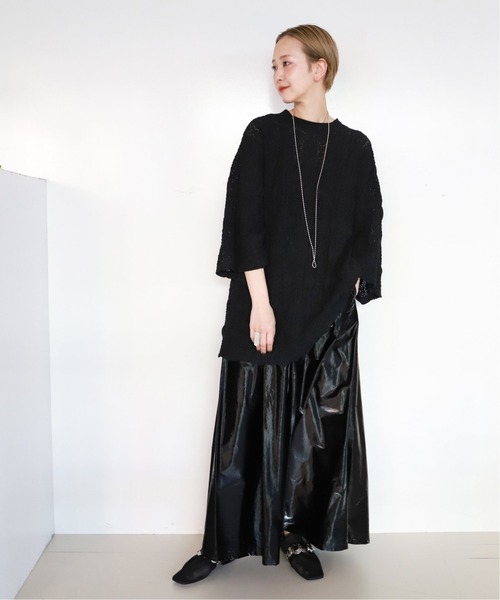 CITYSHOP(シティーショップ)の「LACE T-SHIRT3(Tシャツ/カットソー・レディース・ホワイト/ブラック・FREE)」の21枚目の写真