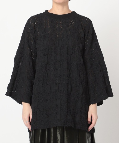CITYSHOP(シティーショップ)の「LACE T-SHIRT3(Tシャツ/カットソー・レディース・ホワイト/ブラック・FREE)」の13枚目の写真