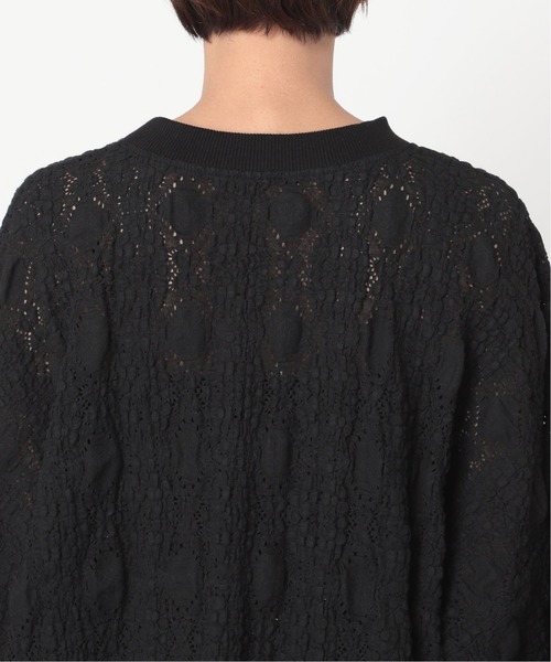 CITYSHOP(シティーショップ)の「LACE T-SHIRT3(Tシャツ/カットソー・レディース・ホワイト/ブラック・FREE)」の22枚目の写真