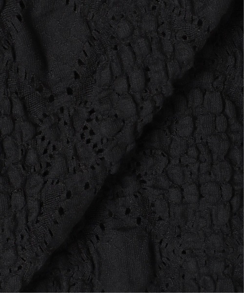 CITYSHOP(シティーショップ)の「LACE T-SHIRT3(Tシャツ/カットソー・レディース・ホワイト/ブラック・FREE)」の14枚目の写真