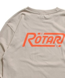 ROTAR | Bullet logo LS Tee バックプリント ロンTee(Tシャツ/カットソー)