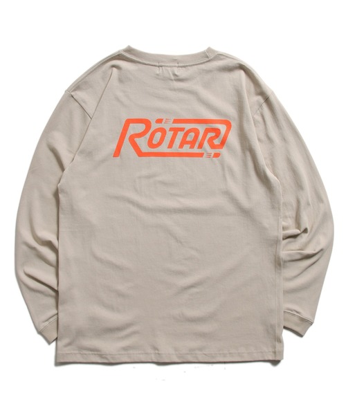 ROTAR（ローター）の「Bullet logo LS Tee バックプリント ロンTee（Tシャツ/カットソー・メンズ・オフホワイト/ベージュ/スミクロ・X-LARGE/SMALL/MEDIUM/LARGE）」の19枚目の写真