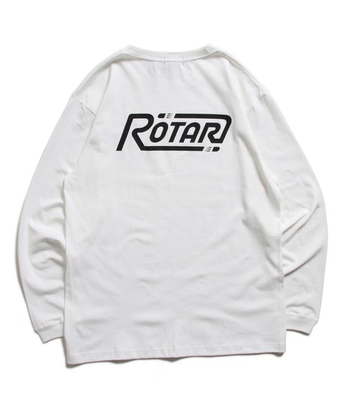 ROTAR（ローター）の「Bullet logo LS Tee バックプリント ロンTee（Tシャツ/カットソー・メンズ・オフホワイト/ベージュ/スミクロ・X-LARGE/SMALL/MEDIUM/LARGE）」の21枚目の写真