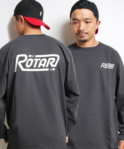 ROTAR（ローター）の「Bullet logo LS Tee バックプリント ロンTee（Tシャツ/カットソー・メンズ・オフホワイト/ベージュ/スミクロ・X-LARGE/SMALL/MEDIUM/LARGE）」の4枚目の写真