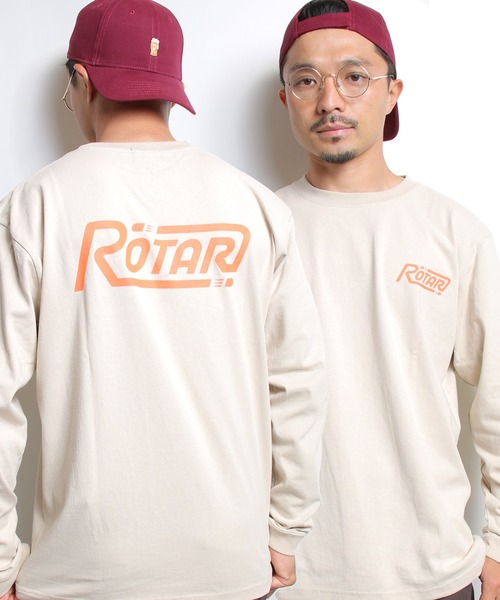 Bullet logo LS Tee バックプリント ロンTee（Tシャツ