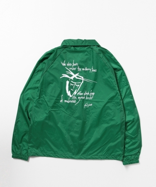 BEAMS（ビームス）の「◎CITY LIGHTS BOOK STORE×BEAMS / 別注 コーチジャケット（ナイロンジャケット・メンズ・ブラック/グリーン・MEDIUM/LARGE）」の18枚目の写真