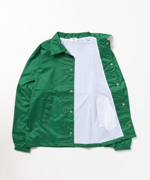 BEAMS（ビームス）の「◎CITY LIGHTS BOOK STORE×BEAMS / 別注 コーチジャケット（ナイロンジャケット・メンズ・ブラック/グリーン・MEDIUM/LARGE）」の15枚目の写真