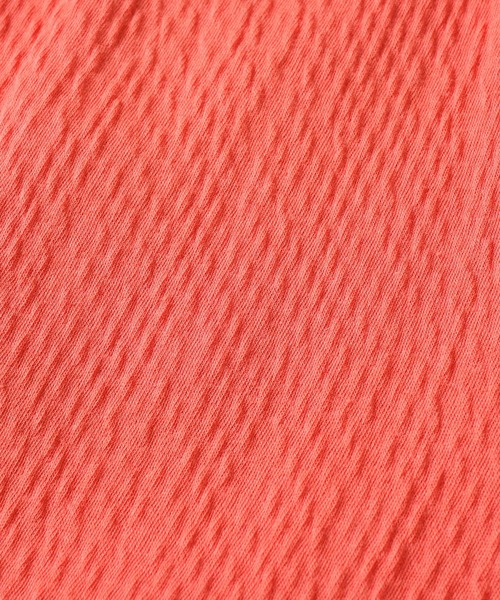 X-girl（エックスガール）の「LETTUCE EDGE EASY PANTS/ストレートシルエット ウエストゴムパンツ/カラーパンツ/イージーパンツ（その他パンツ・レディース・ライトグリーン/ピンク/ブラック・M/S）」の17枚目の写真