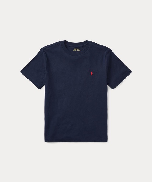 POLO RALPH LAUREN CHILDRENSWEAR(ポロ ラルフ ローレン チルドレンズウェア)の「コットン ジャージー クルーネック Tシャツ(Tシャツ/カットソー・キッズ・ネイビー系1・S/M/L/XL)」の7枚目の写真
