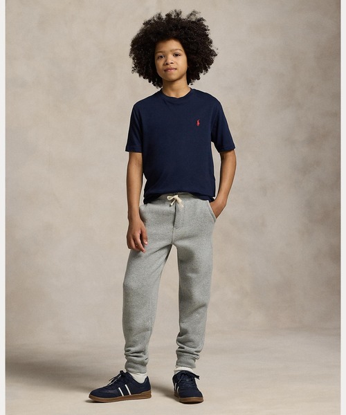 POLO RALPH LAUREN CHILDRENSWEAR(ポロ ラルフ ローレン チルドレンズウェア)の「コットン ジャージー クルーネック Tシャツ(Tシャツ/カットソー・キッズ・ネイビー系1・S/M/L/XL)」の4枚目の写真