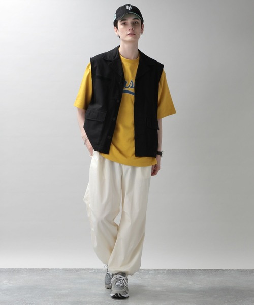 RAGEBLUE（レイジブルー）の「ミリタリーベスト（ベスト・メンズ・ブラック/オリーブ・FREE）」の4枚目の写真