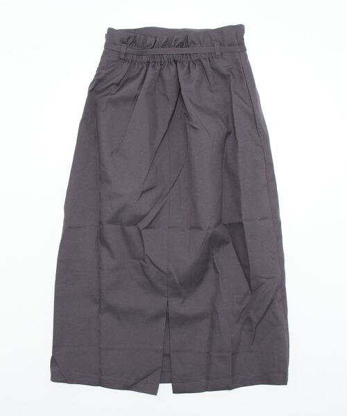 Te chichi TERRASSE（テチチテラス）の「リネン混ウエストリボンセミタイトスカート（スカート・レディース・ベージュ/イエロー/チャコール・ﾌﾘ-）」の4枚目の写真