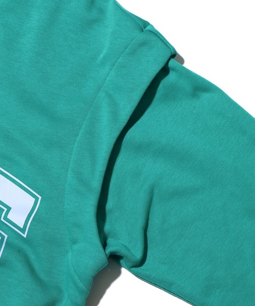 NIKE（ナイキ）の「NIKE WOMENS TEAM NK FLC HOODIE / ナイキ ウィメンズ フリース フーディ 【SP】（パーカー・レディース・ブラック/グリーン・S/M/L）」の6枚目の写真