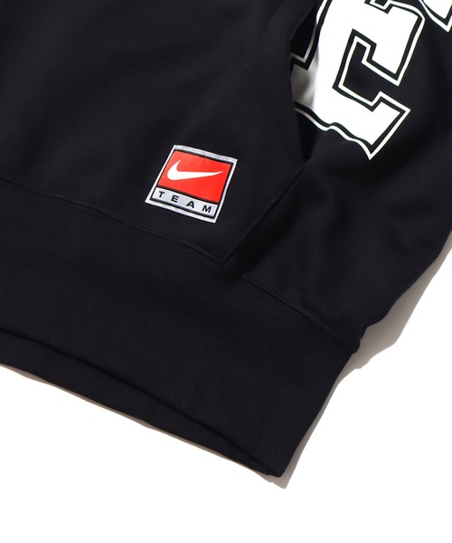 NIKE（ナイキ）の「NIKE WOMENS TEAM NK FLC HOODIE / ナイキ ウィメンズ フリース フーディ 【SP】（パーカー・レディース・ブラック/グリーン・S/M/L）」の14枚目の写真