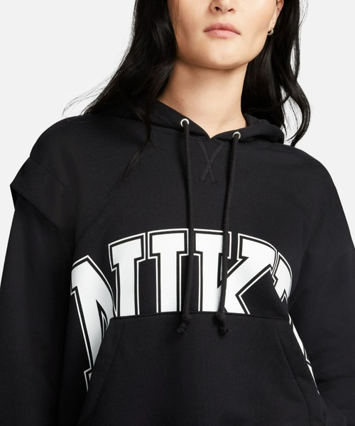 NIKE（ナイキ）の「NIKE WOMENS TEAM NK FLC HOODIE / ナイキ ウィメンズ フリース フーディ 【SP】（パーカー・レディース・ブラック/グリーン・S/M/L）」の22枚目の写真