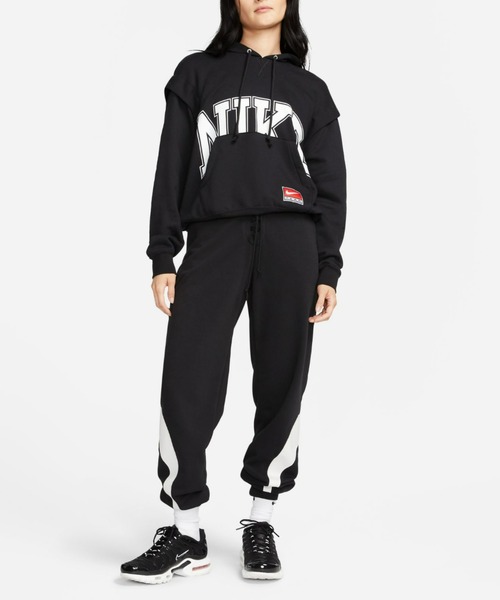 NIKE（ナイキ）の「NIKE WOMENS TEAM NK FLC HOODIE / ナイキ ウィメンズ フリース フーディ 【SP】（パーカー・レディース・ブラック/グリーン・S/M/L）」の20枚目の写真