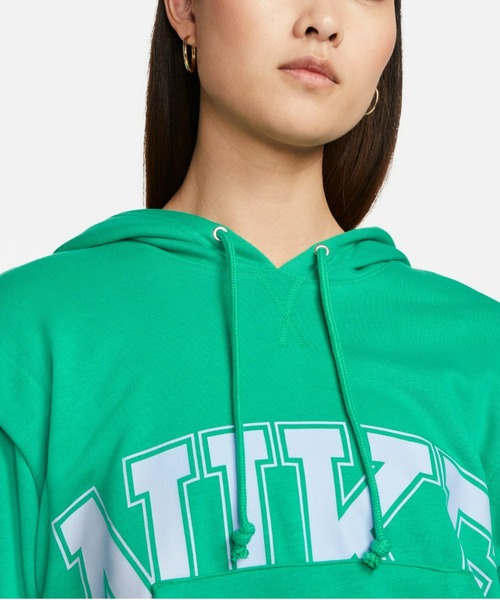 NIKE（ナイキ）の「NIKE WOMENS TEAM NK FLC HOODIE / ナイキ ウィメンズ フリース フーディ 【SP】（パーカー・レディース・ブラック/グリーン・S/M/L）」の16枚目の写真