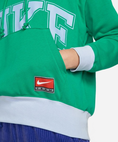 NIKE（ナイキ）の「NIKE WOMENS TEAM NK FLC HOODIE / ナイキ ウィメンズ フリース フーディ 【SP】（パーカー・レディース・ブラック/グリーン・S/M/L）」の17枚目の写真
