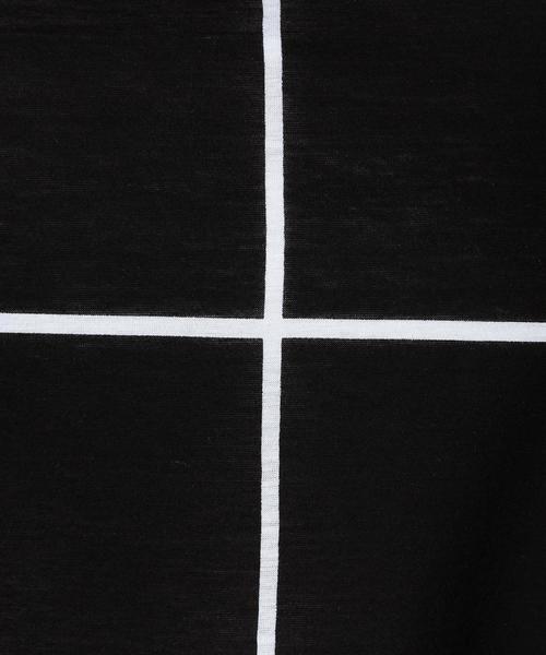 ASTRAET（アストラット）の「ASTRAET(アストラット) チェック/ストライプ ノースリーブプルオーバー（Tシャツ/カットソー・レディース・ホワイト/ブラック/その他1・フリー）」の13枚目の写真