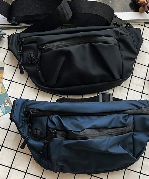 SETUP7（セットアップセブン）の「【SETUP7】ボディショルダーバッグ KNF（ボディバッグ/ウエストポーチ・メンズ・ブラック/ネイビー/ダークグレー・FREE）」の6枚目の写真