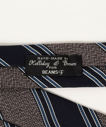 美品 holliday & brown ネクタイ　ブルー　ストライプ　イギリス製 Holliday & Brown｜AINEXX ONLINE（アイネックスオンライン）