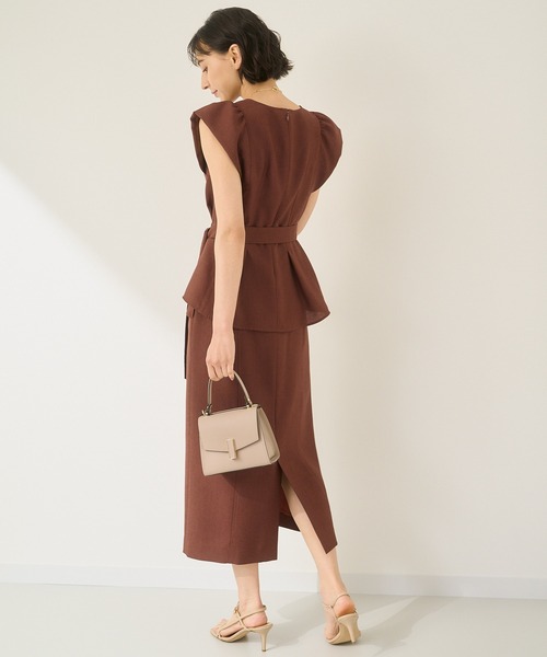 ANAYI（アナイ）の「コンビミニハンド バッグ（ハンドバッグ・レディース・オフホワイト/パープル系その他/グレイッシュベージュ・FREE）」の7枚目の写真