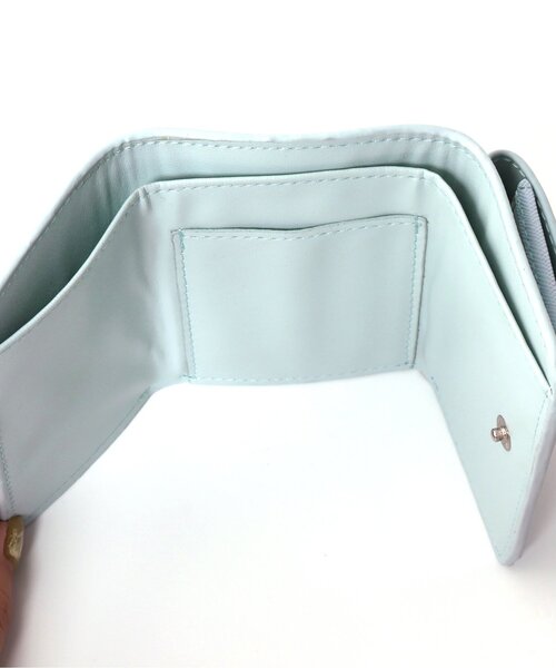 algy（アルジー）の「ギンガムチェックウォレット（財布・キッズ・ブラック/サックスブルー・FREE）」の7枚目の写真