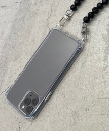WEGO（ウィゴー）の「WEGO/ストラップホール付きクリアiPhoneケース（スマホケース/カバー）」