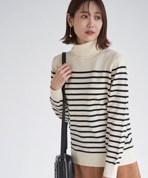 ROPE' PICNIC | アンチピリング天竺タートルネックプルオーバー　¥3,839→3,493(ニット/セーター)