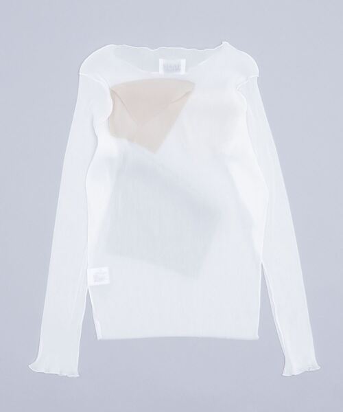 kotohayokozawa(コトハヨコザワ)の「kotohayokozawa LONG SLEEVE TOP TD22S-P05(その他トップス・レディース・ホワイト/カーキ・FREE)」の5枚目の写真
