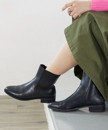 フラットサイドゴアブーツ