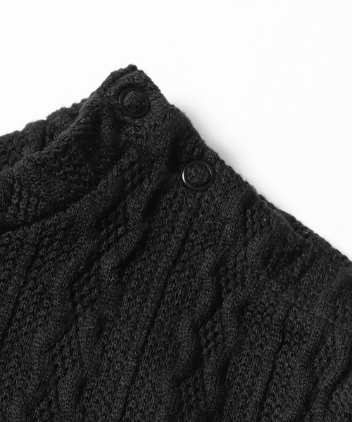 F.O.KIDS（エフオーキッズ）の「F.O.KIDS/エフオーキッズ ニットジャガードセットアップ（ベスト・キッズ・ブラック/ピンク/キャメル・130/140）」の6枚目の写真