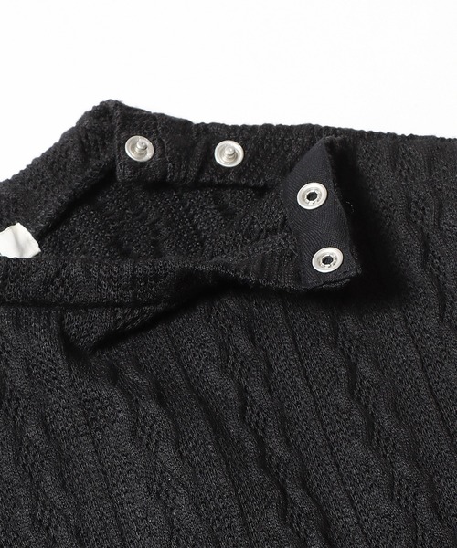 F.O.KIDS（エフオーキッズ）の「F.O.KIDS/エフオーキッズ ニットジャガードセットアップ（ベスト・キッズ・ブラック/ピンク/キャメル・130/140）」の7枚目の写真