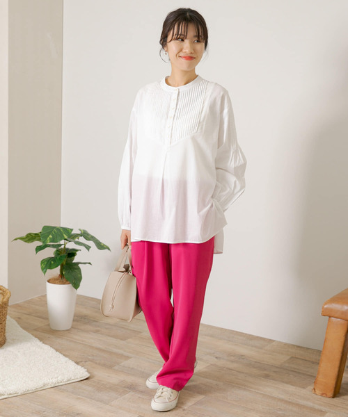 URBAN RESEARCH Sonny Label（アーバンリサーチサニーレーベル）の「イージーカラーストレートパンツ（その他パンツ・レディース・ブラウン/ピンク/グリーン・FREE）」の15枚目の写真