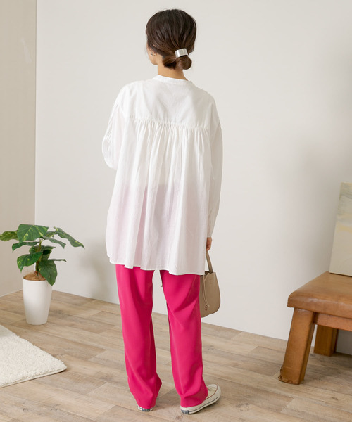 URBAN RESEARCH Sonny Label（アーバンリサーチサニーレーベル）の「イージーカラーストレートパンツ（その他パンツ・レディース・ブラウン/ピンク/グリーン・FREE）」の17枚目の写真