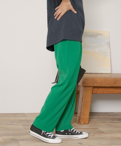 URBAN RESEARCH Sonny Label（アーバンリサーチサニーレーベル）の「イージーカラーストレートパンツ（その他パンツ・レディース・ブラウン/ピンク/グリーン・FREE）」の6枚目の写真