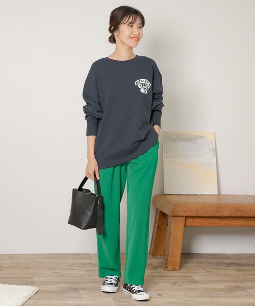 URBAN RESEARCH Sonny Label（アーバンリサーチサニーレーベル）の「イージーカラーストレートパンツ（その他パンツ・レディース・ブラウン/ピンク/グリーン・FREE）」の7枚目の写真