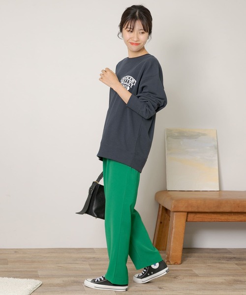 URBAN RESEARCH Sonny Label（アーバンリサーチサニーレーベル）の「イージーカラーストレートパンツ（その他パンツ・レディース・ブラウン/ピンク/グリーン・FREE）」の8枚目の写真