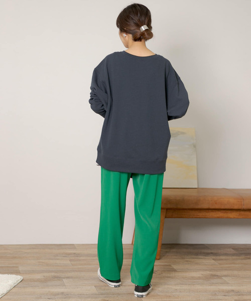 URBAN RESEARCH Sonny Label（アーバンリサーチサニーレーベル）の「イージーカラーストレートパンツ（その他パンツ・レディース・ブラウン/ピンク/グリーン・FREE）」の9枚目の写真