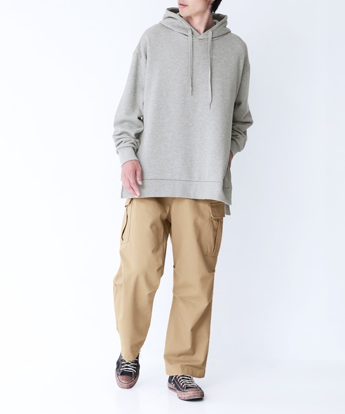 n'OrLABEL（ノアールレーベル）の「コットンツイルカーゴパンツ（カーゴパンツ・メンズ・カーキ/ブラック/ベージュ・XL/M/L）」の5枚目の写真