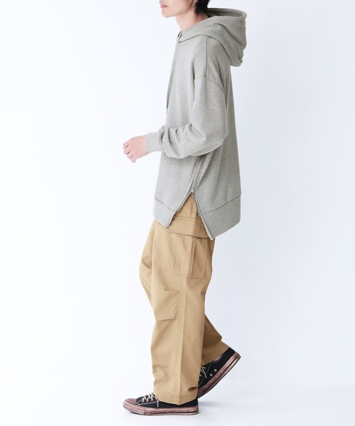 n'OrLABEL（ノアールレーベル）の「コットンツイルカーゴパンツ（カーゴパンツ・メンズ・カーキ/ブラック/ベージュ・XL/M/L）」の6枚目の写真